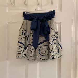 Ryu Floral Bow Skirt